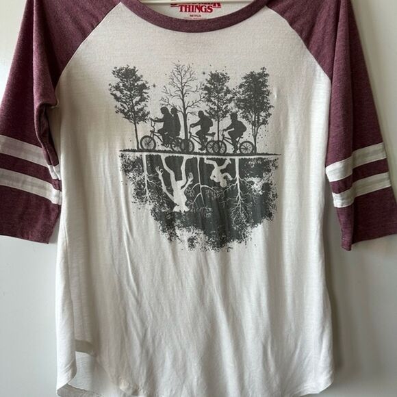 Stranger Things Baseball Tee size Small - Picture 5 of 10